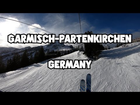 Skiing at Garmish Partenkirchen (Garmisch-Classic), Germany