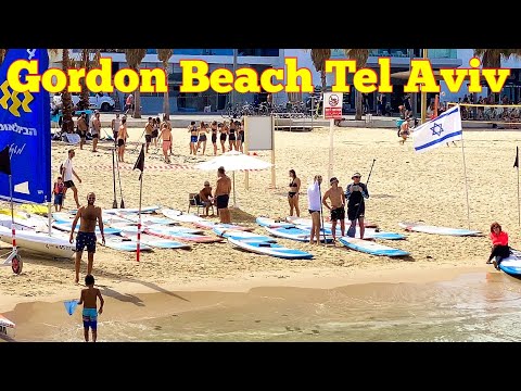 Gordon Beach Tel Aviv Israel, Beautiful and Calm