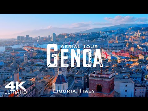 GENOA 🇮🇹 GENOVA 2023 Drone Aerial 4K | LIGURIA Genua Italy Italia