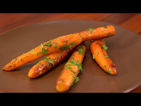 Opskrift: Stegte gulerødder
