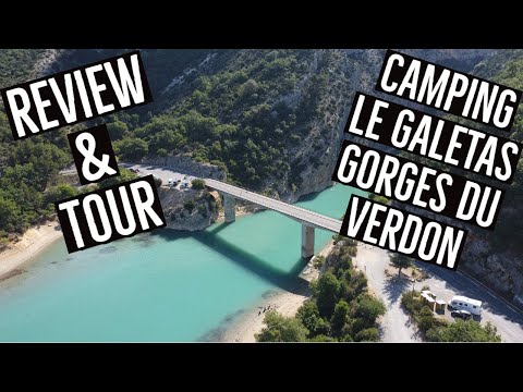 Camping La Galetas Campsite - GORGES DU VERDON REVIEW & TOUR