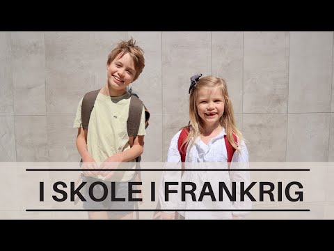 To danske børn i FRANSK skole!