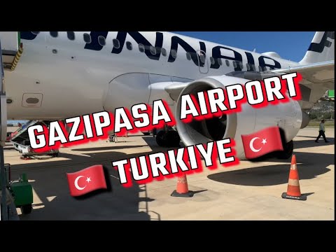 Gazipasa Airport Turkiye March 2023. Gazipasa Lentokenttä Turkki. Antalya Alanya Turkey