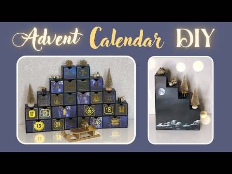 DIY Christmas Advent Calendar | Tutorial